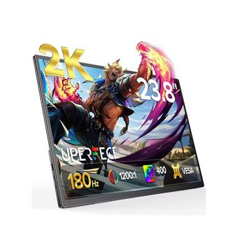 Monitor Portátil Uperfect | 23,8 '' | 2k IPS 180HZ VESA - 1