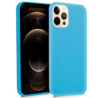 Capa traseira para iPhone 12 Pro Max COOL em Silicone (azul claro) - 1
