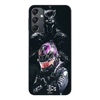 Capa Maniacase para Samsung Galaxy A24 | Lewis Hamilton Black Panther - 1