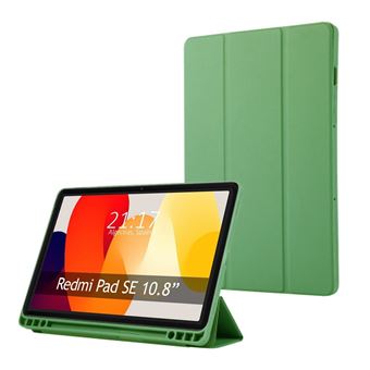 Capa TUMUNDOSMARTPHONE flip inteligente para Xiaomi Redmi Pad SE 11 | Verde - 1
