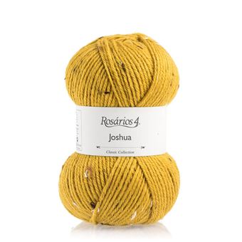 Fio de Lã Rosarios 4 Joshua | 100G | Amarelo Torrado 37 - 1