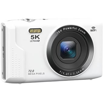 Câmara Digital 5K Orysin | Wifi de 72 MP | Tela UHD de 2,8" | Zoom Digital de 16x | Foco Automático - 1