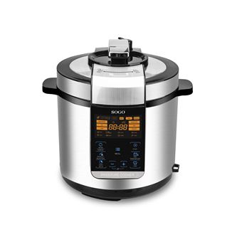 Panela de Pressão Elétrica Sogo OLL-SS-10610 | Aço inoxidável - 1