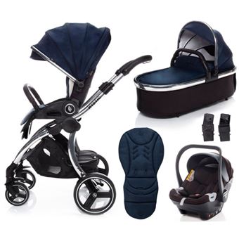 Carrinho de Bebé 3 em 1 Zopa Mystic Royal Blue/Silver + X1 Plus i-Size - 1