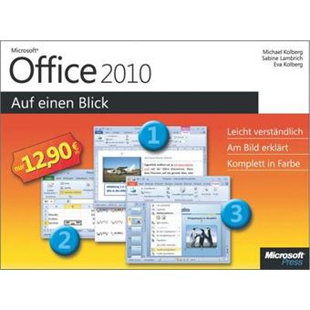 Microsoft MS Office 2010 auf einen Blick - 1