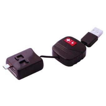 Swiss Charger Cabo 3 em 1 mini USB/micro USB/Apple 30 pinos SCH40001 - 1