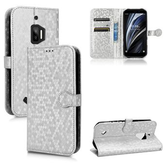 Capa FOXDOCK para Oukitel WP12/WP12 Pro | Fecho Magnético | TPU Macio | Compartimentos para Cartões | Prata - 1