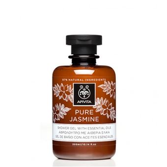 Gel de Banho Apivita Pure Jasmine com Óleos Essenciais | 250ml - 1