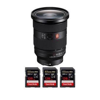 Objetiva Sony FE 24-70mm F2.8 GM II + 3 SanDisk 128GB Extreme PRO UHS-II SDXC 300 MB/s + PDF MCZ DIRECT 15 Técnicas para Melhorar as suas Fotografias - 1