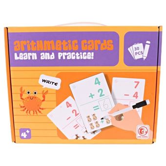 Jogo de Cartões Aritméticos LPM - 1