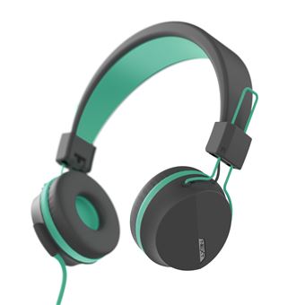 Auscultadores Bluetooth Hama Next | Cinzento, Turquesa - 1