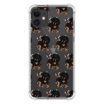 Capa Tumundosmartphone de silicone anti-choque para iPhone 11 (6.1) design Cães 10 Desenhos - 1