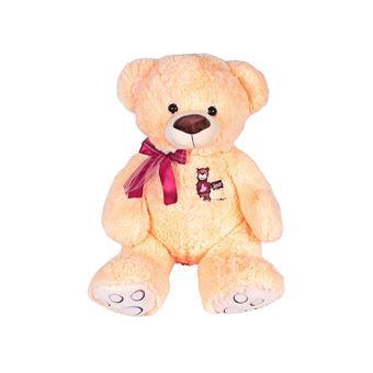 Urso de Peluche com Laço Vermelho LPM | 60 cm - 1