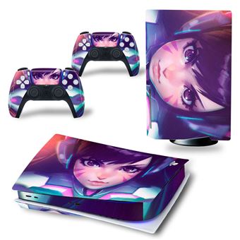 Autocolantes de Proteção HSMY para Consola Sony PS5 Edition Standard - Overwatch -TN-PS5Disk-4101 - 1