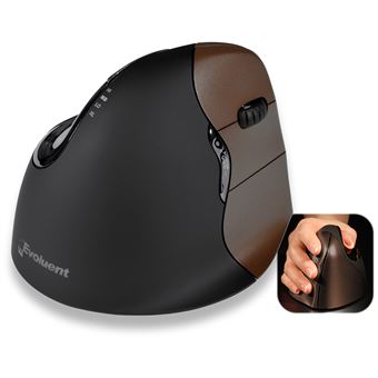 Rato Wireless Evoluent VerticalMouse 4 Small Wireless | Castanho - 1