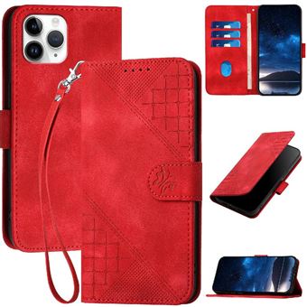 Capa Livro ZURSANA para iPhone 11 Pro Max | Couro PU Premium Magnético | Porta-cartões | Suporte | Vermelho - 1