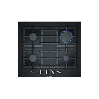 Placa a Gás Bosch Serie 6 PPP6A6B90 | Gás Butano/Propano | 59 cm | 4 Zonas | Preto - 1