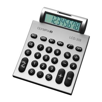Calculadora Básica Olympia LCD 308 - 1
