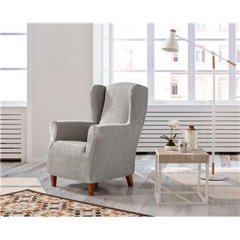 Capa Poltrona Biextensível ESTORALIS BETA | Protetor de Poltrona | 1 Lugar | 70 x 110 cm | Prata - 1