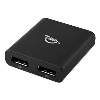 Adaptador Gráfico Usb OWC Thunderbolt Dual DisplayPort Adapter | Preto - 1