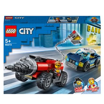 LEGO City Elite Police Driller Chase 60273 | 87 Peças - 1