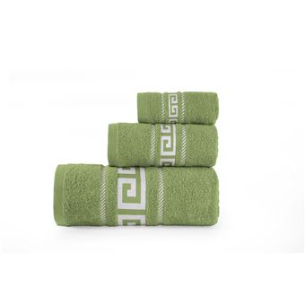 Jogo de banho Blume for Home | 3 peças | Eco | Modelo Pegasus | Verde - 1