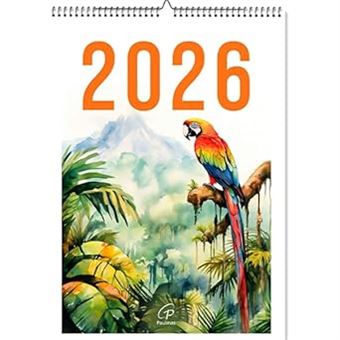 Calendário De Parede 2026 - Ilustrado - 1
