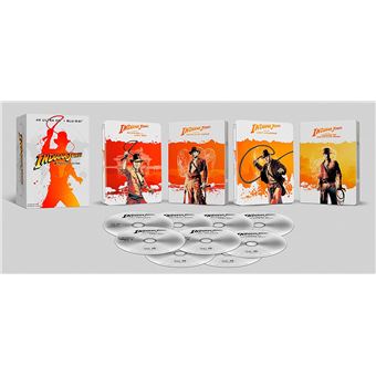Indiana Jones - Complete Adventures (Steelbook) (4K Ultra HD) (9Blu-ray) - 1