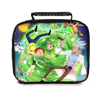 Lancheira Good Deal Rick and Morty AC398 Multicolor | 26x22x8cm - 1