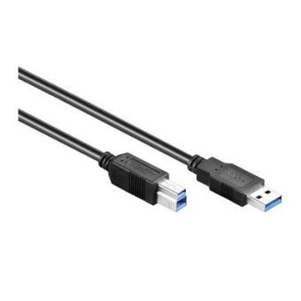Cabo USB Alcasa 2710-S02  Preto - 1