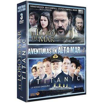 The Sea Wolf (2008) + Titanic (2012) / El Lobo de Mar + Titanic Pack (3DVD) - 1