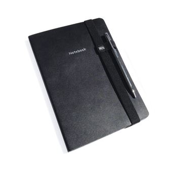 Notebook Ambar A5 Pele Genuina + Caneta P - 1