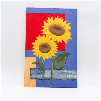 Quadro Girassol Presentear - 1