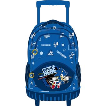 Mochila Trolley Sonic Sn00007 The Hedgehog 2024 | 49X36X24cm - 1