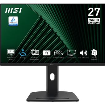 Monitor MSI MP275QPG | LCD | WQHD | 4 ms | 100 Hz | 27" | F - 1