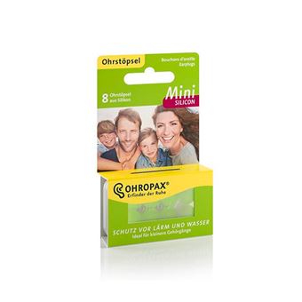 Tampões para Ouvidos Ohropax Mini Silicone | 8 un. - 1