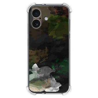 Capa Tumundosmartphone de Silicone à Prova de Choque para iPhone 17 (6.3) | Design em aquarela 12 desenhos - 1
