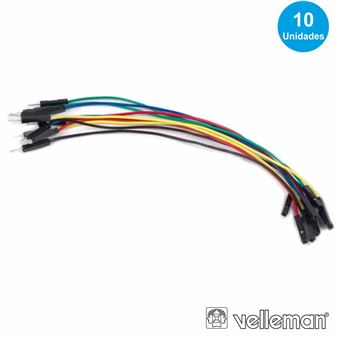 Kit Velleman 10 Shuntes Macho Fêmea 5.9 - 1