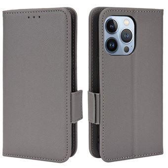 Capa FOXDOCK para iPhone 13 Pro Max | Prova de Choque | Magnética| TPU | Suporte para Cartão | Cinza - 1