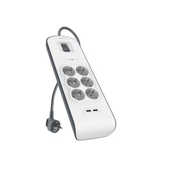 Estabilizador de Corrente Belkin BSV604vf2M | Branco - 1