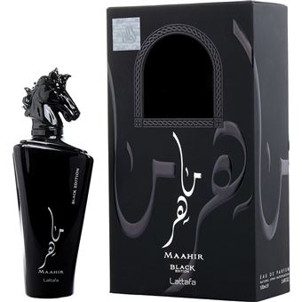 Perfume Unissexo Maahir Black Edition Lattafa | EDP | 3.4 oz | 100 ml - 1