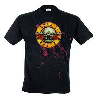 T-shirt Rock Off GUNS N ROSES | Classic Logo | S | Preto - 1