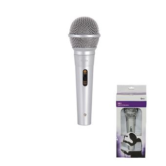 Microfone de Mão Dinâmico Qtx Prateado - 1