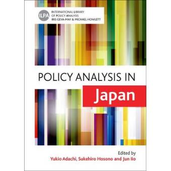 Policy Analysis In Japan (International Library Of Policy Analysis) (Hardcover) - 1