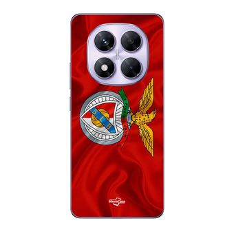Capa Maniacase para Xiaomi Redmi Note 14 Pro 5G | SLB BENFICA RED BACKGROUND - 1