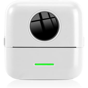 Mini Impressora Portátil Dishiqing | Bluetooth | Compatível com iOS e Android - Branco - 1