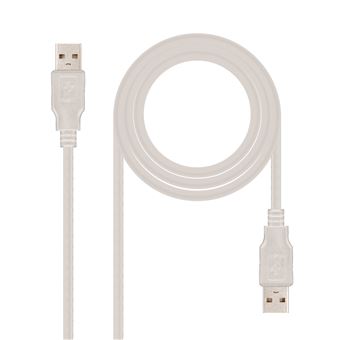 Cabo Usb Nanocable 10.01.0304 | Bege - 1
