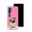 Capa Hapdey para Xiaomi Mi Note 10 - Note 10 Pro - CC9 Pro | Silicone Flexível em TPU | Design Filhotes de cachorro bege Pug posando 1 - Rosa_2