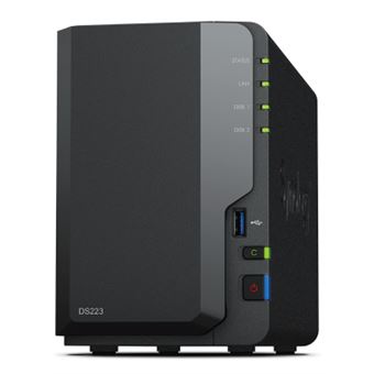 Servidor Nas e de Armazenamento Synology DiskStation DS223 - 1