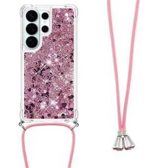 Capa FLOODKING para Samsung Galaxy S26 Ultra  | Corda Ajustável | Proteção Anti-Queda | Proteção da Lente | Rosa Dourado - 1